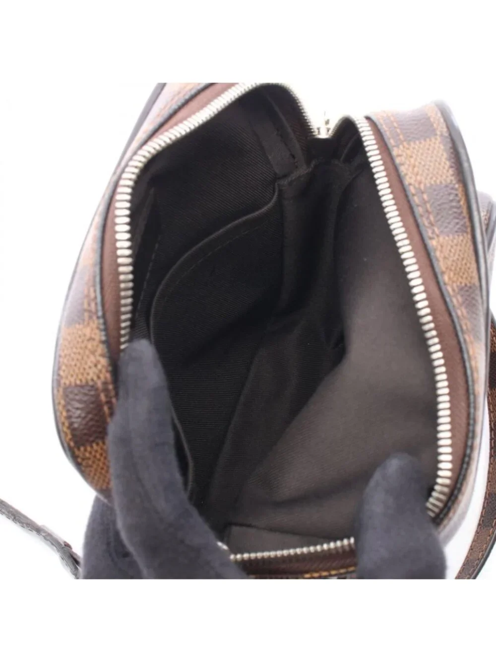 Louis Vuitton Shoulder Bag Amazon Damier Savanna Chapman Brazza Canvas Leather